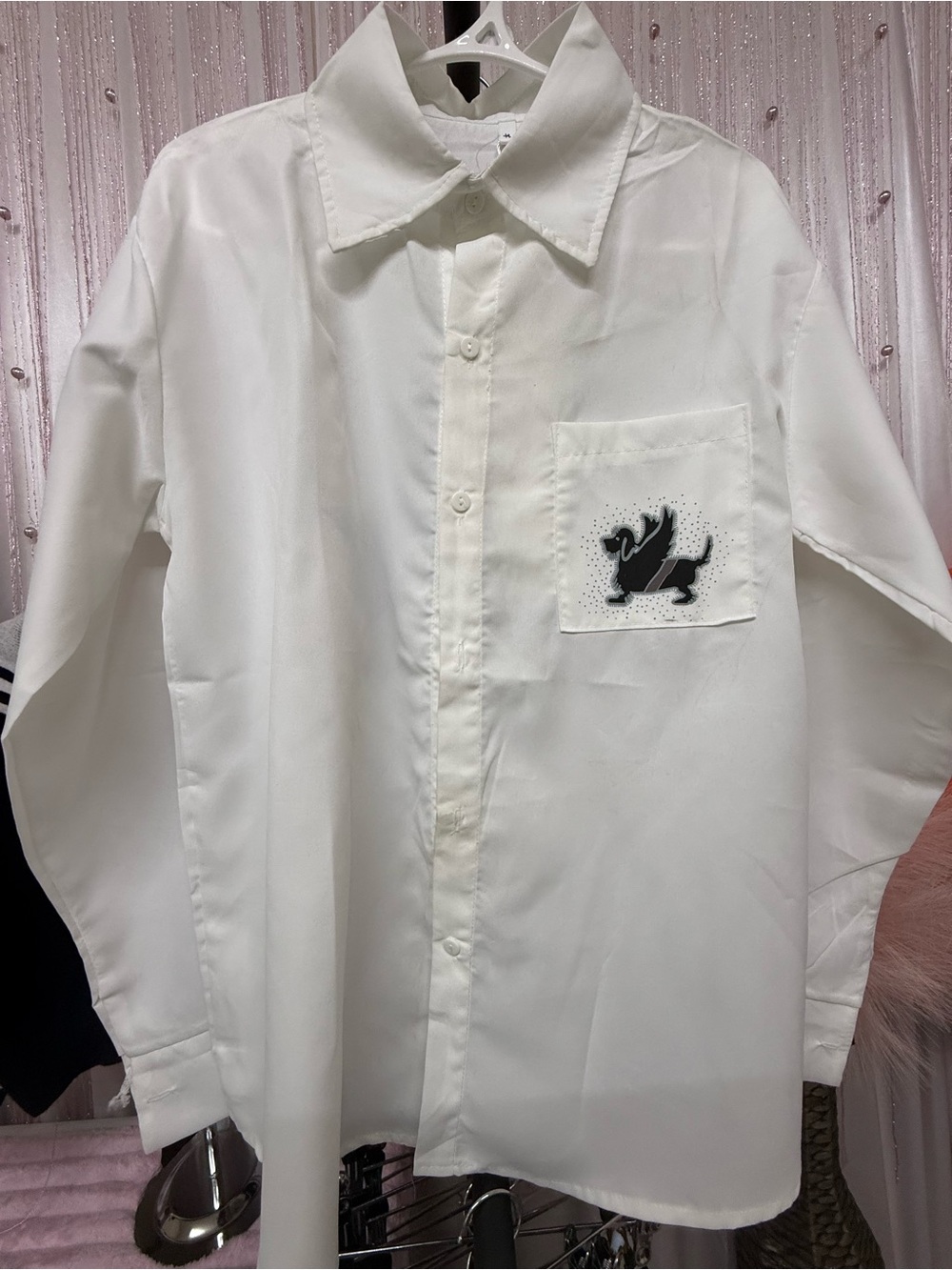 Women's Classic White Button-Up Shirt